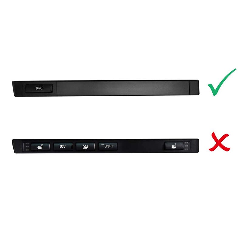 DYNAVIN E46 Double DIN Stereo Dash Kit HVAC Relocation Bracket Individual Row Style for BMW 1998-2006 3-Series - Image 2